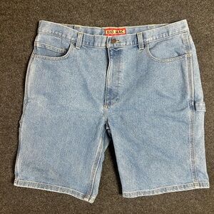 Big Mac Light Blue Denim Jean Shorts for Men